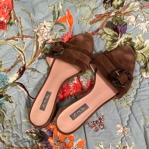 SJP CASTAGNA Sandal in Tort Size 39.5